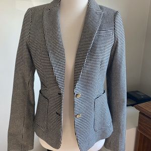 Banana republic houndstooth blazer